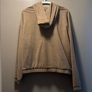 90 Degree Brown Pullover Hoodie Sweatshirt